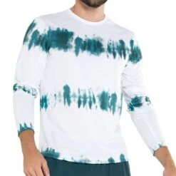 K-Swiss Tide Dye Long Sleeve Crew -Outlet Fila Court Store MT07 P66453