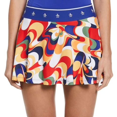 Penguin Retro Abstract Print Skirt 3 Penguin Retro Abstract Print Skirt - Image 3