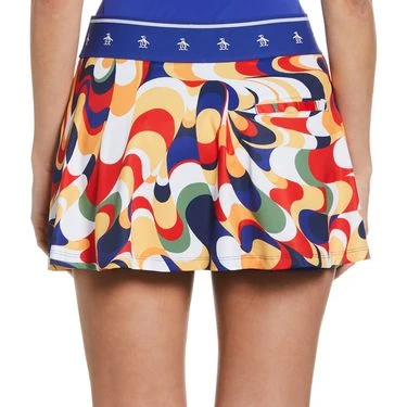 Penguin Retro Abstract Print Skirt 1 Penguin Retro Abstract Print Skirt