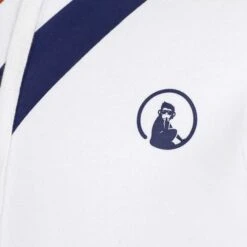 Quiet Please Retro Stripe Hoodie -Outlet Fila Court Store QP120049 300 4