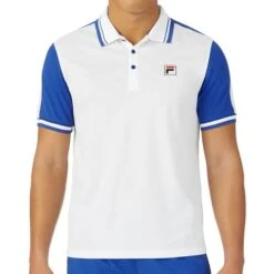 Fila La Finale Short Sleeve Polo -Outlet Fila Court Store TM31D014 100