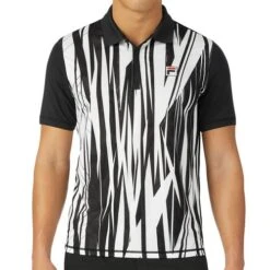Fila La Finale Printed Polo -Outlet Fila Court Store TM31D015 002