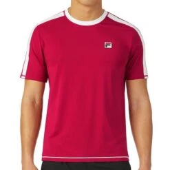 Fila La Finale Short Sleeve Crew -Outlet Fila Court Store TM31D017 627