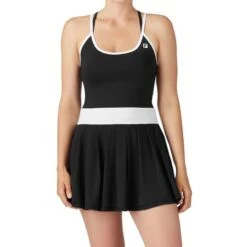 Fila La Finale Pleated Dress -Outlet Fila Court Store TW31C995 001