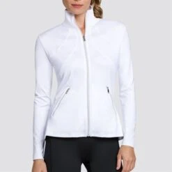 Tail Essentials Double Flounce Peplum Jacket -Outlet Fila Court Store TX2357 120X